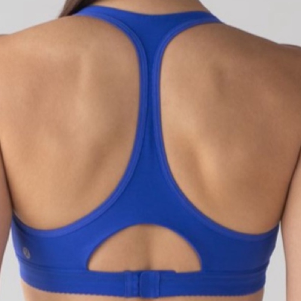 Lululemon workout sports bra mesh keyhole